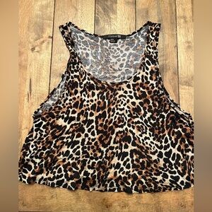 Forever 21 Leopard Print Women's Tank Top